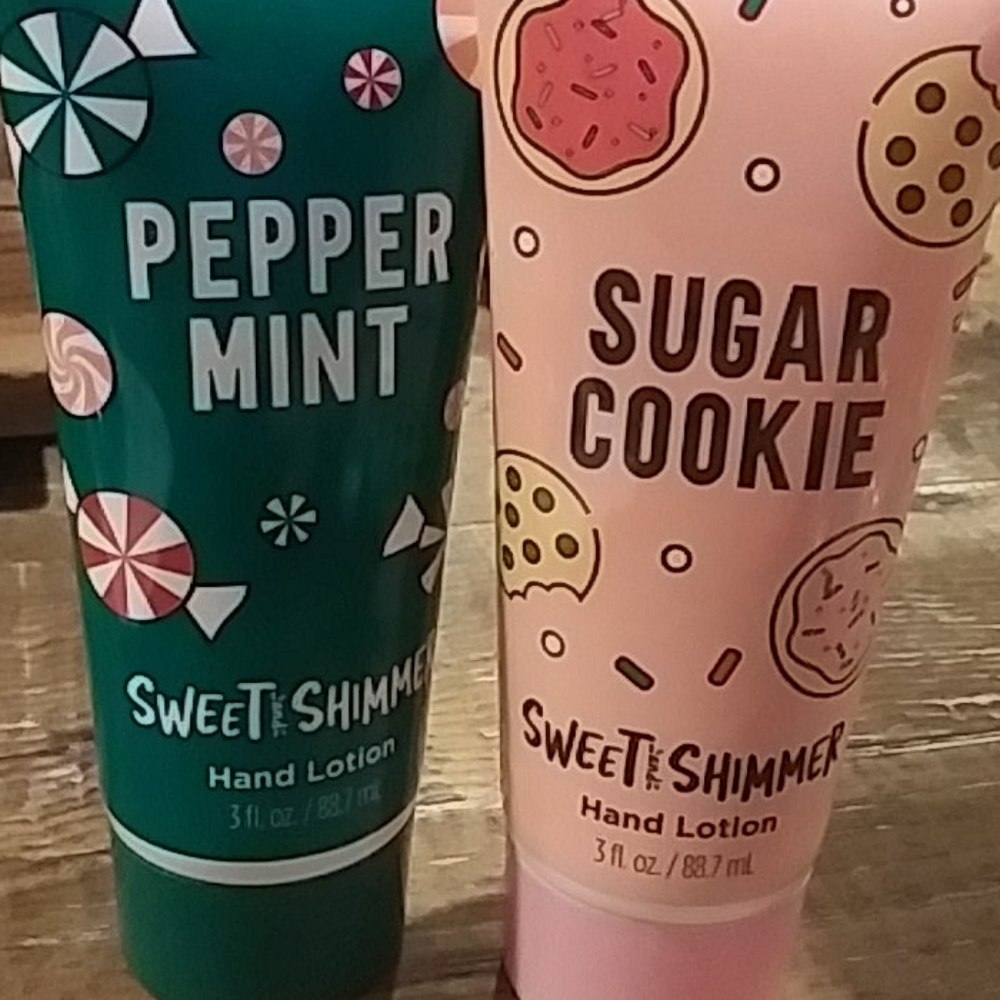 Sugar cookie and peppermint hand cream